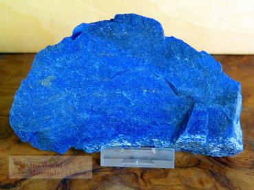 Lapislazuli roh - Deko-Einzelstück